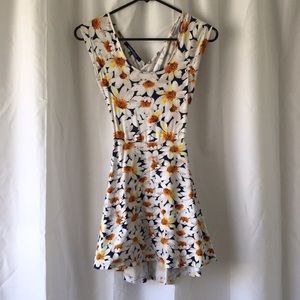 Short flower dress